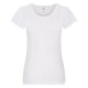 FRUIT - MAGLIA DONNA BASIC GIROCOLLO BIANCA Confezione 20 pezzi