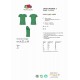 FRUIT - MAGLIA DONNA BASIC GIROCOLLO BIANCA Confezione 20 pezzi