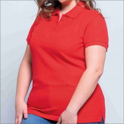 SET 10 POLO DONNA CURVY COLORATA 