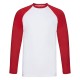 FRUIT - MAGLIA BICOLORE MANICA LUNGA Confezione 10 pezzi
