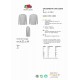 FRUIT - MAGLIA BIANCA MANICA LUNGA Confezione 10 pezzi