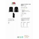 FRUIT - MAGLIA DONNA BIANCA MANICA LUNGA Confezione 10 pezzi