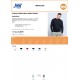 CONFEZIONE 10 FELPE GIROCOLLO BASIC JHK