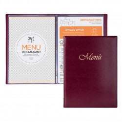 CONFEZIONE 10 PORTA MENU' MAXI