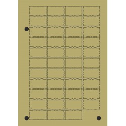 BOLLINO ADESIVO A LIBRO Mis. 40x23