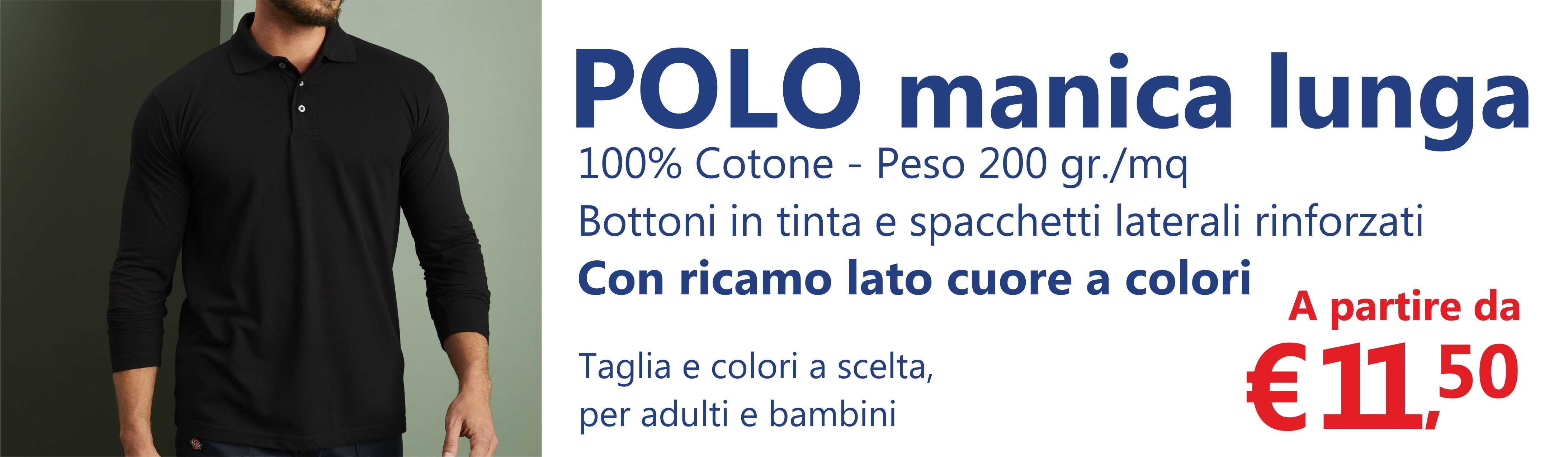 Polo manica lunga